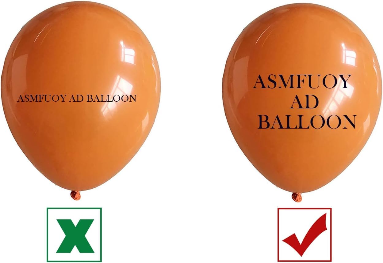 Ogromne lateksowe balony reklamowe 81 cm - możliwość personalizacji za pomocą logo lub obrazu - spersonalizowane balony na każdą okazję (100 szt.)
