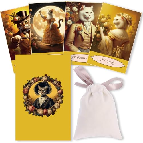 【正規品】Cats Lenormand 猫のルノルマン【巾着ポーチつき】タロット占い