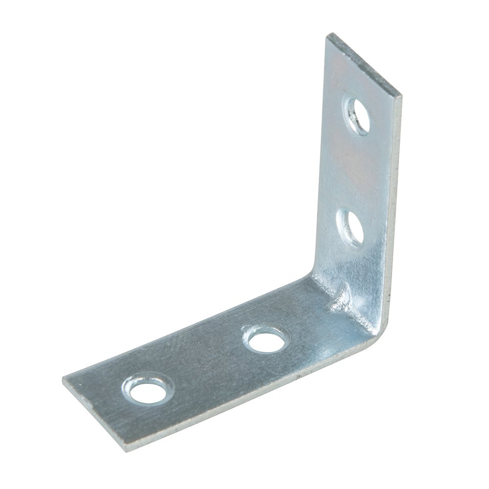 Fixman 670189 Corner Braces 10pk 40 x 1.6 x 16 mm,Silver