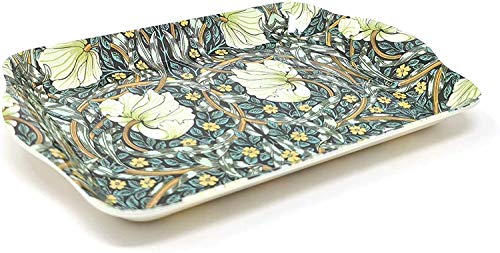 The Leonardo Collection William Morris Pimpernel Floral Small Kitchen and Home Serving Tray Tea Bag Tidy - Image 5