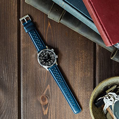 Image of Barton Racing & Rally Horween Leather Straps with Integrated Quick Release Spring Bars - Watch Bands