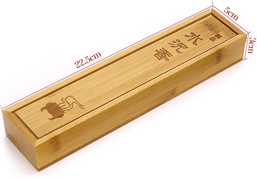 Miniatura 8 de HEALLILY 1 soporte de incienso y caja de almacenamiento, soporte de incienso vacía, bandejas de sujeción para palos, incienso y cenizas (color