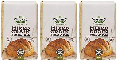 Wright's Baking Mixed Grain Bread Mix 500g (Pack of 3)