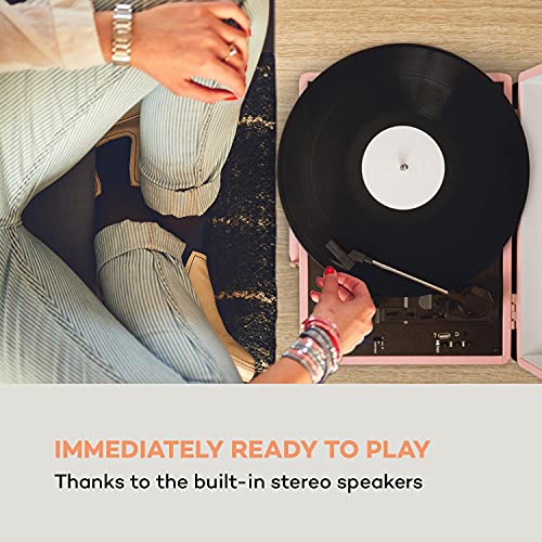Auna Platine Vinyle Bluetooth, Tourne Disque Vinyle USB avec Haut parleur, Tourne-disques Audio Vinyle 33 tours, Chaine… - Les Beatles, Paul McCartney, John Lennon, RIngo Starr, George Harrison Auna Platine Vinyle Bluetooth, Tourne Disque Vinyle USB avec Haut parleur, Tourne-disques Audio Vinyle 33 tours, Chaine… – Image 7
