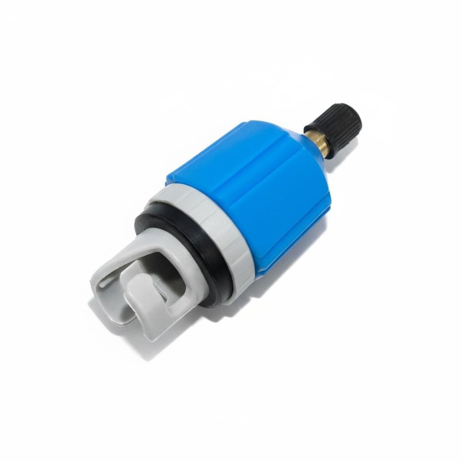 Leak-Proof Seal SUP Pump Adapter Sturdy Construction 4-in-1 Multi-Nozzle Adapter Paddle Board Air Valve Connector for Campers, Kayakers, Camping, Water Sports, Beach, Blue H01 Adapter-image-33
