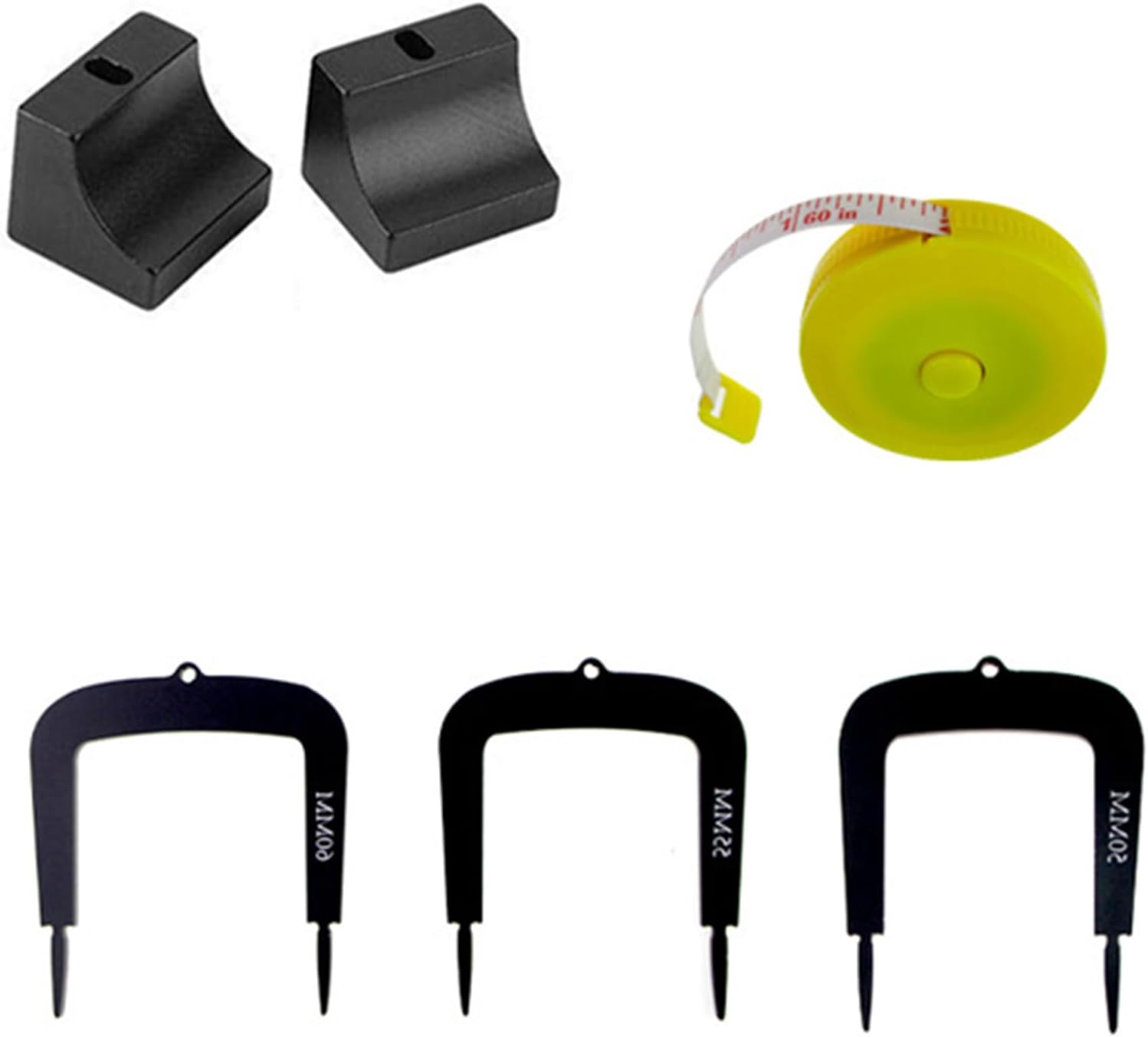 3pieces Golfs Putting Gates Metal Golfs Training Tool Golfs Putter Practice Beginners Putt Trainer for Indoor Outdoor