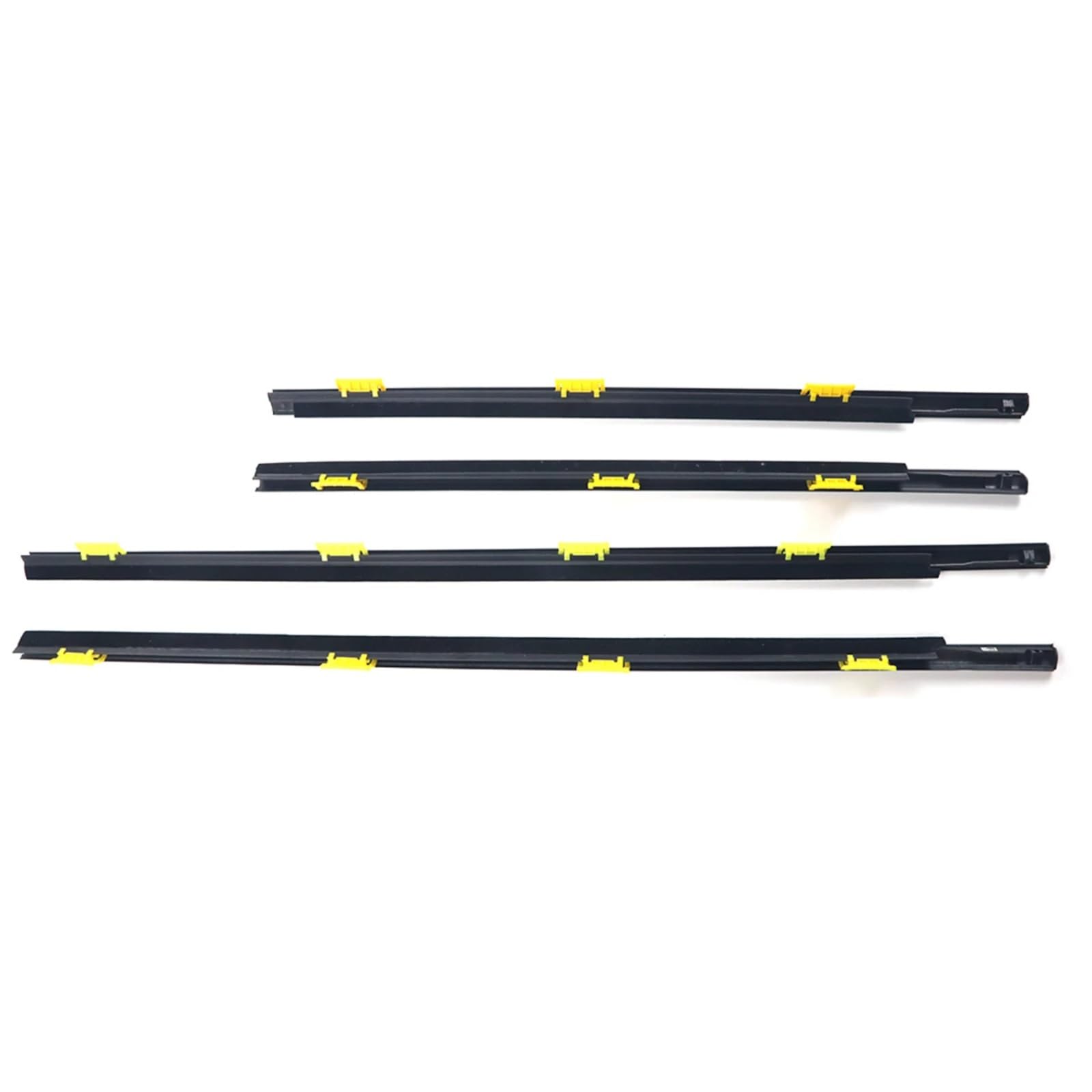 Yplvwsoyq One Color Car Window Seal Strip Compatible With Cr-V 2002 2003 2004 2005 2006 Car Outer Windows Rubber Weatherstrip Sealing Strip 72410-Sca-E01 72450-Sca-E01