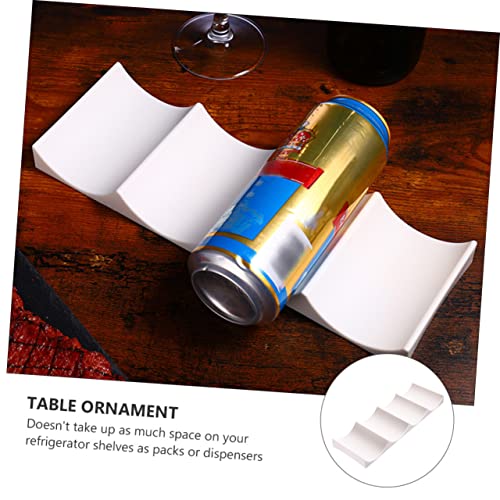 KICHOUSE 4pcs Soporte apilable para botellas de vino miniatura 7