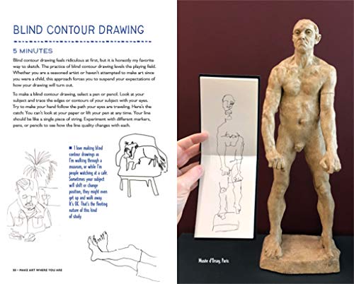 Make Art Where You Are (Guided Sketchbook): A Travel Sketchbook and Guide - Image 8