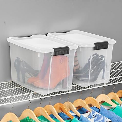 Sterilite Ultra Latch Box, 30 Quart, 6Pack Bundled with 18 Quart, 6 Pack - image 4