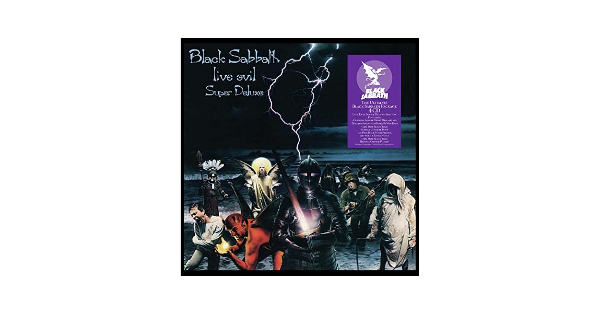洋楽 BLACK SABBATH / LIVE EVIL SUPER DELUXE Live Evil (Super Deluxe Edition) (4LP) | Rhino Official Store