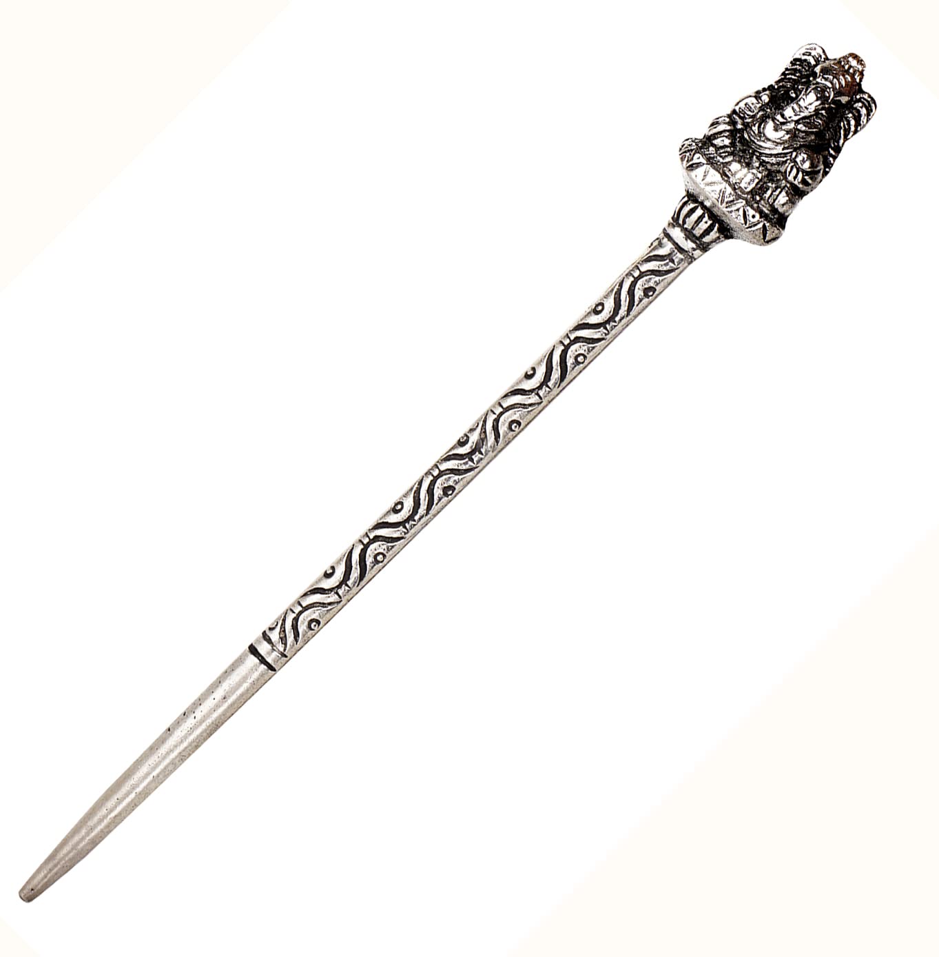 Metal Handicrafted Oxidised Ganpati Bun Hair Stick for Womens (B0BY4KMRGT) Amazon Price History, Amazon Price Tracker