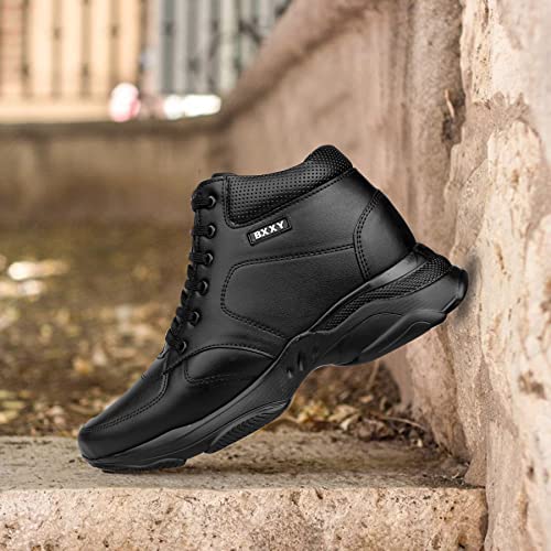 Image of YUVRATO BAXI 3 Inch Hidden Height Increasing Casual Outdoor Sneakers Boots.Height Elevator Boots