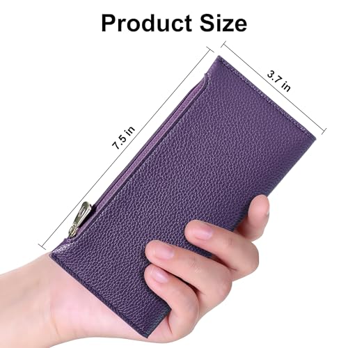 Image of Tipmile Slim Wallet for Women, RFID Blocking Credit Card Holder