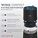 WINIX A230 Air Purifier for Bedroom Up to 1110 Ft² in 1 Hr With Air Quality Monitor, True HEPA, Carbon Filter and Auto Mode, Captures Pet Allergies, Smoke, Dust