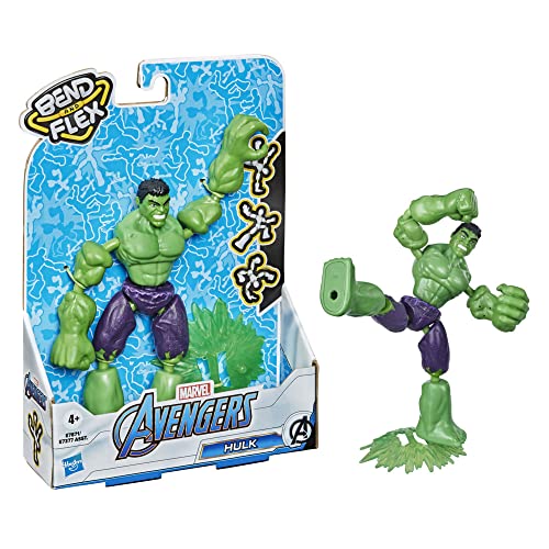 Avengers E7871 Marvel Bend and Flex Action, 6-Inch...