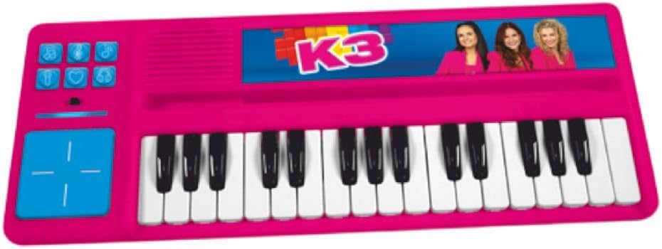 K3 toy piano with drum pad and K3 songs