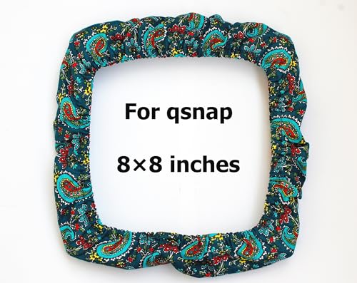 Cross stitch Grime Guard for q-snap 8x8 inches and Needle minder embroidery frame cover qsnap Needlework Frame for cross stitch kit cross stitch organization cross stitching for beginners qsnap4