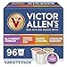 Sweet and Salty Variety Pack for K-Cup Keurig 2.0 Brewers, 96 Count, Peanut Butter Cup, Salted Caramel, Blackberry Cobbler, and Chocolate Hazelnut, Victor Allen's Coffee Single Serve Coffee Pods
