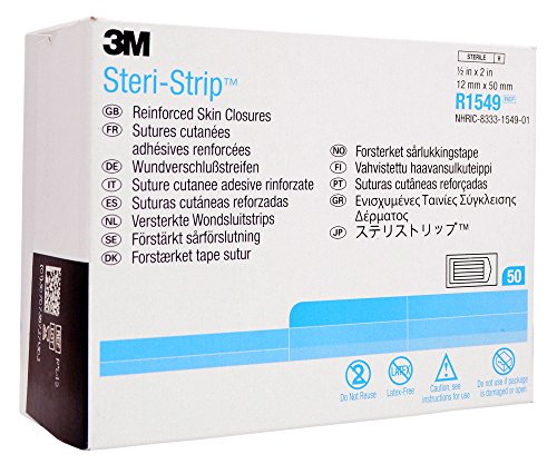 3M Skin Closure Strip Steri-Strip 1/2 X 2