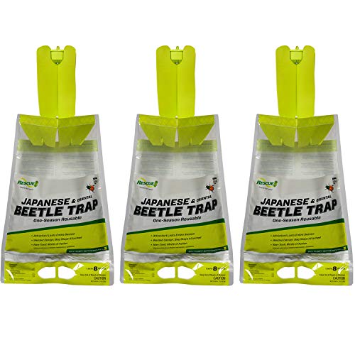 RESCUE! Japanese Beetle Trap &ndash; Reusable Bag - 3 Traps