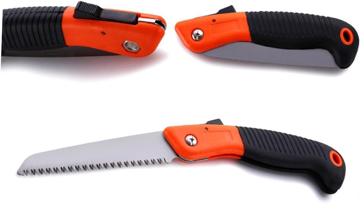 SUPVOX 10pcs Aluminum Alloy Garden Tool Set with Plastic Handles, Including Wide Shovel, Rakes, Hand Saw, Pruner, Gloves, and Watering Can, Portable Gardening Kit for Random Color