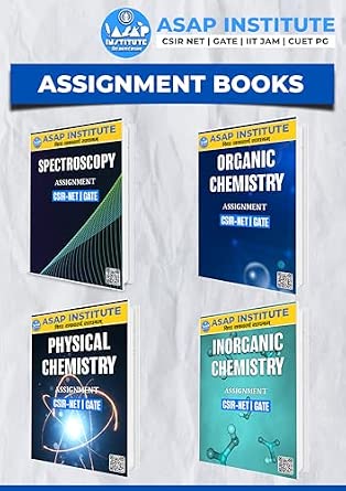 CSIR NET Chemistry Book Bundle | Assignment Books - set of 4 Books ...