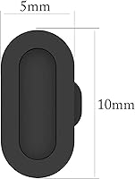 Vista 4 de Paquete de 20 tapones antipolvo compatibles con Garmin Fenix 8 7 7S 7X 6 6S 6X Pro 5 5S 5X Plus/Vivoactive 3/4/Venu Sq/Forerunner 245/935 Protector