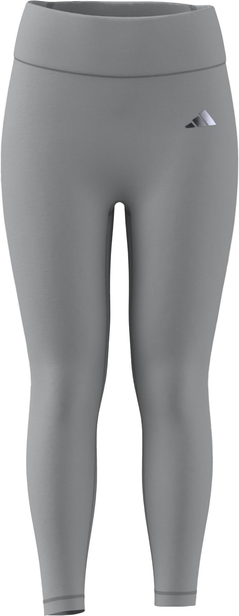 adidas Women's Optime Essentials Workout Shine 7/8 Leggings, grey two, M