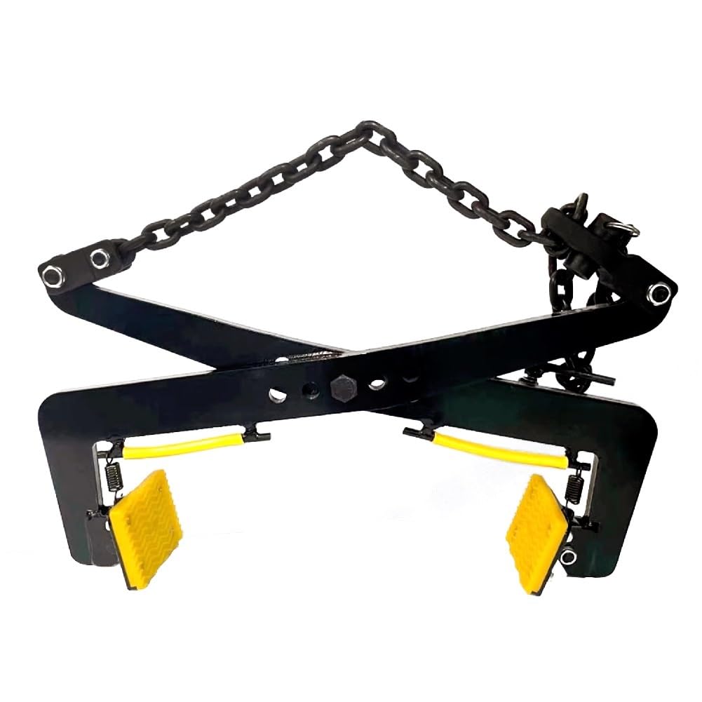 YushenFu Ring/Chain Lifting Clamp For Granite Slab, Heavy Duty Lifting Clamps For Curbstone Handling, Non-slip Lifting Tongs For Stone Lifting And Handling(Size:26inch)