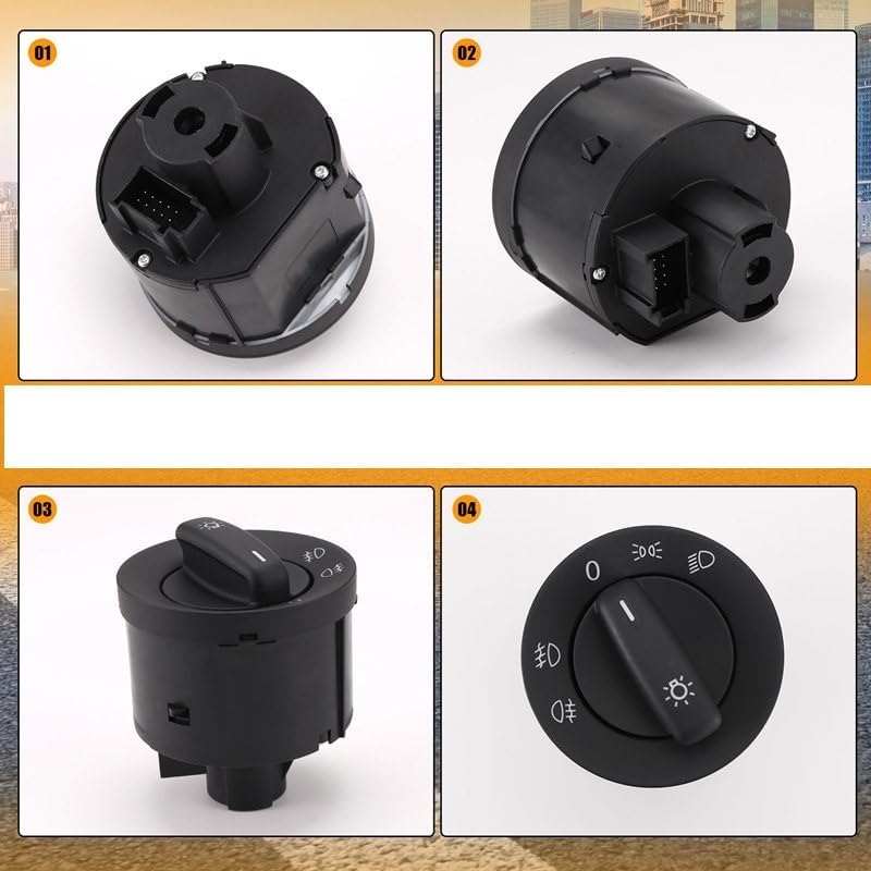 [car] Headlight Fog Lamp Control Switch For Golf 5 for Jetta for Passat for GTI for Tiguan 5KD941431A 1K0941431Q 1T0941431C [parts]