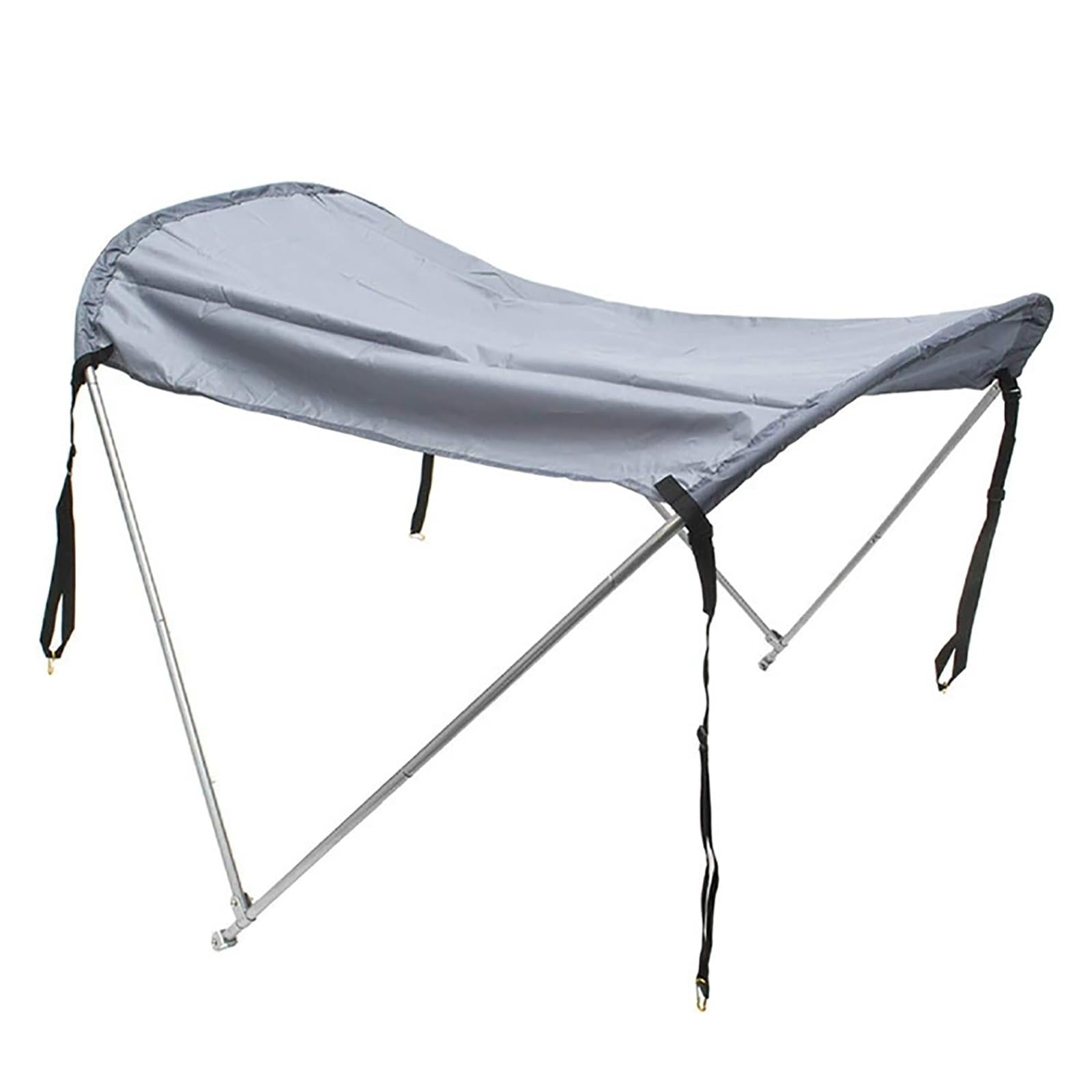 Tendalini Bimini per Barche, Copertura Barca con 2 Tendalini Parasole a Prua con Telaio in Alluminio, Dimensioni: 160 cm x 120 cm x 110 cm