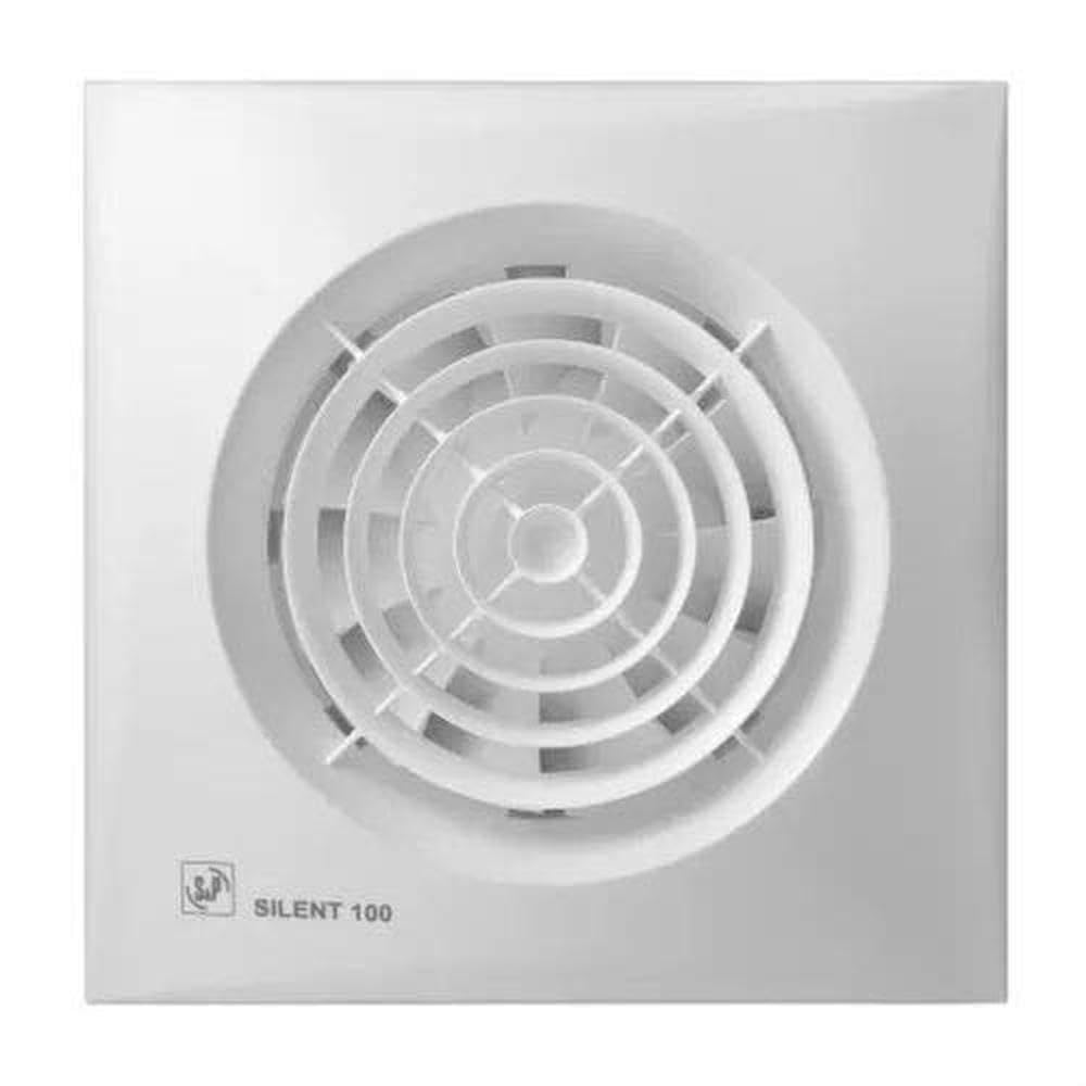 S&P 5210401500 SILENT-100 CRZ Bath Extractors, 220-240V, 50Hz