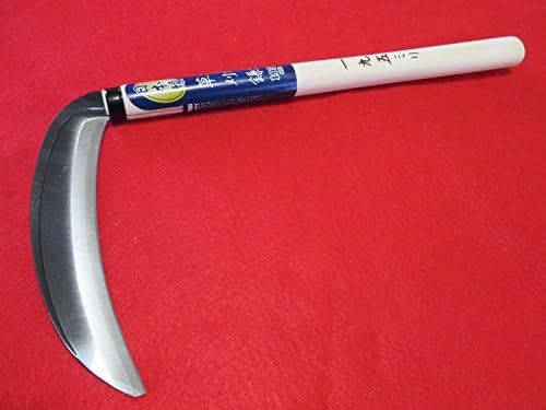 NIHON MUSUME XL 195mm Japanese Grass Sickle Soft Grass Weeding Sickle Japan