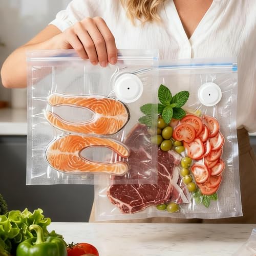 Machine à sceller sous vide électrique et réutilisable pour aliments frais - 7