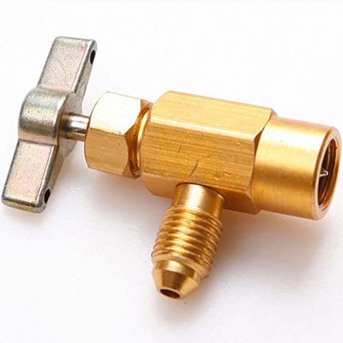 TASSO R- 134a Kältemittel Messing CAN TAP Dosierventil Tool 1/ 2 „Gewinde Flaschenöffner TASSO- 10037