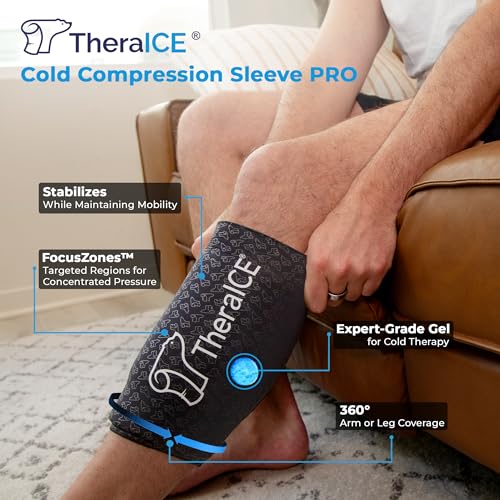 Compresa de Hielo y Manguito de Compresión para Codo TheraICE miniatura 2