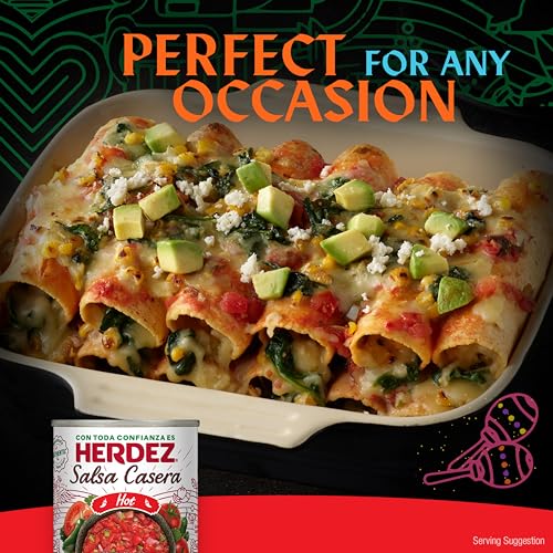 HERDEZ Salsa Casera, Hot, 7 oz Can (12 Pack) - image 4