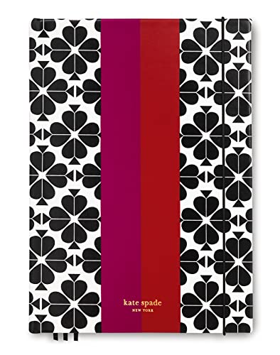 ケイト・スペード ニューヨーク Take Note XL ノートブックジャーナル ヴィーガンレザー ハードカバージャーナル 日記 罫線入り168ページ付き スペードフラワーストライプ