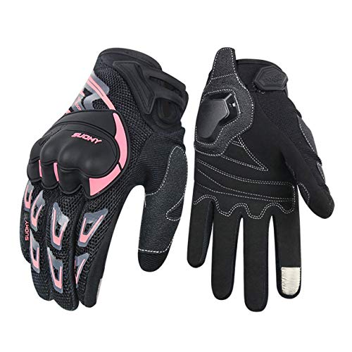 Gants de moto homme BaronHong coqués anti-abrasion taille XL L