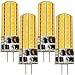 Produktbild MENGS® 4 Stück G4 6W LED Lampe Warmweiß 3000K AC/DC 12V 72x5730 SMD Mit Silikon Mantel