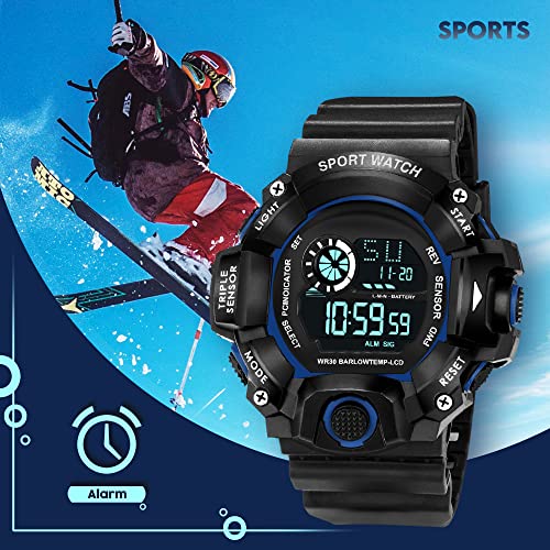 Image of ASGARD Multi Functional Sports Digital Multicolor Dial Men's Watch