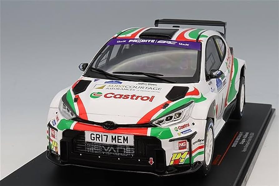 Amazon | イクソ 1/18 トヨタ GR ヤリス ラリー2 カストロール 2024