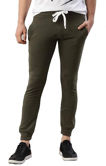 Cotton Slim Track Pants