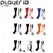 Athletic Jersey Number Socks for All Sports Soccer, Baseball/Softball, Volleyball, Lacrosse, Basketball, etc (1 Sock)