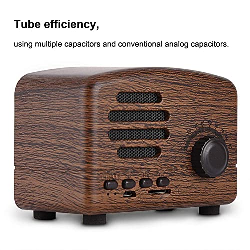 VBESTLIFE, Portable Retro Bluetooth CSR 4.0 Speaker - Image 3