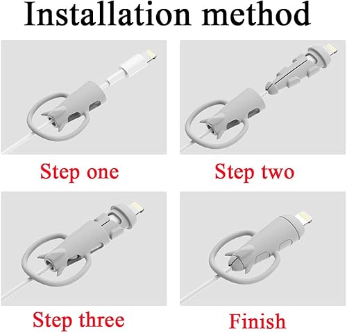 Miniatura 6 de ZOSTLAND Protector de animales de oso amarillo de buen amigo, 3 unidades, cargador USB, cargador de datos, línea de auriculares, compatible con