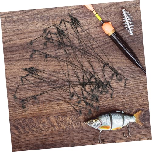 Toyvian 50 piezas de línea de pesca alta resistencia miniatura 4
