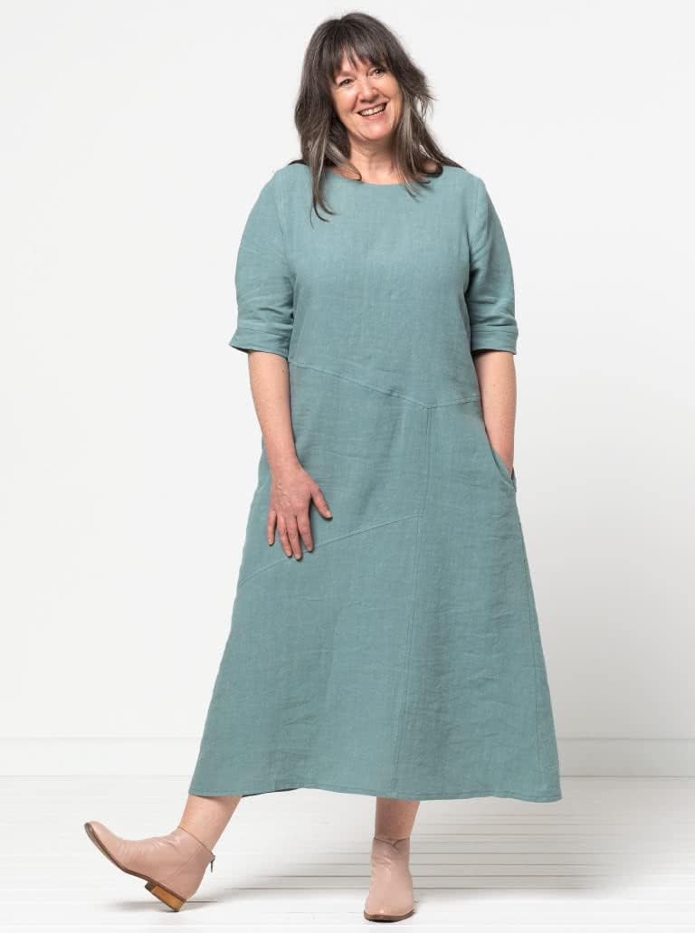 Style Arc Sewing Pattern - Yvette Woven Dress (Sizes 10-22)