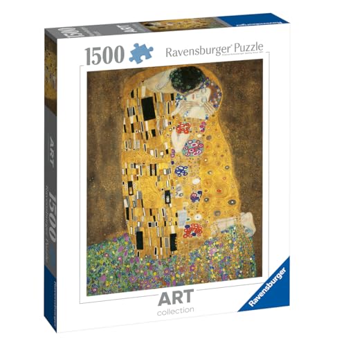 Puzzle 1500 pièces : Le baiser Gustav Klimt Ravensburger France - vue 7